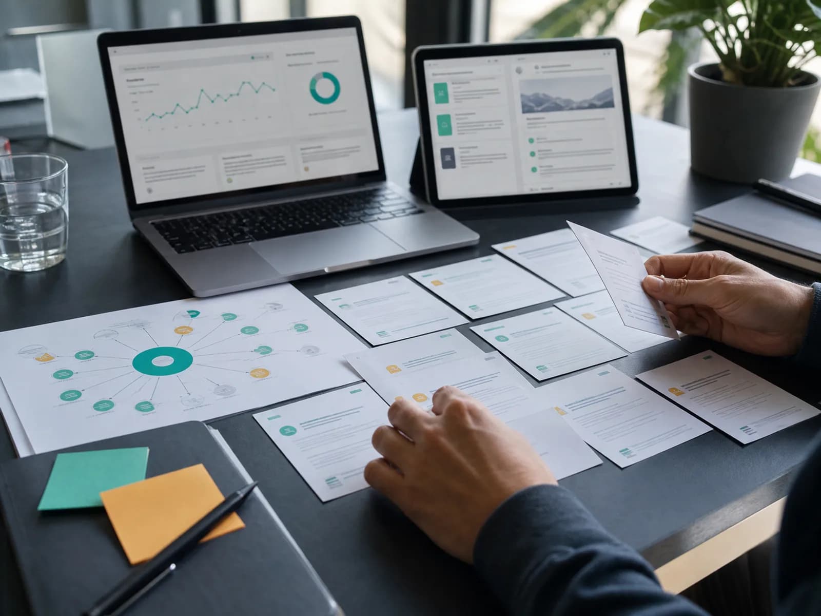 Content SEO und GEO Planung mit Content-Clustern, Briefings und KI-Zitierkarten
