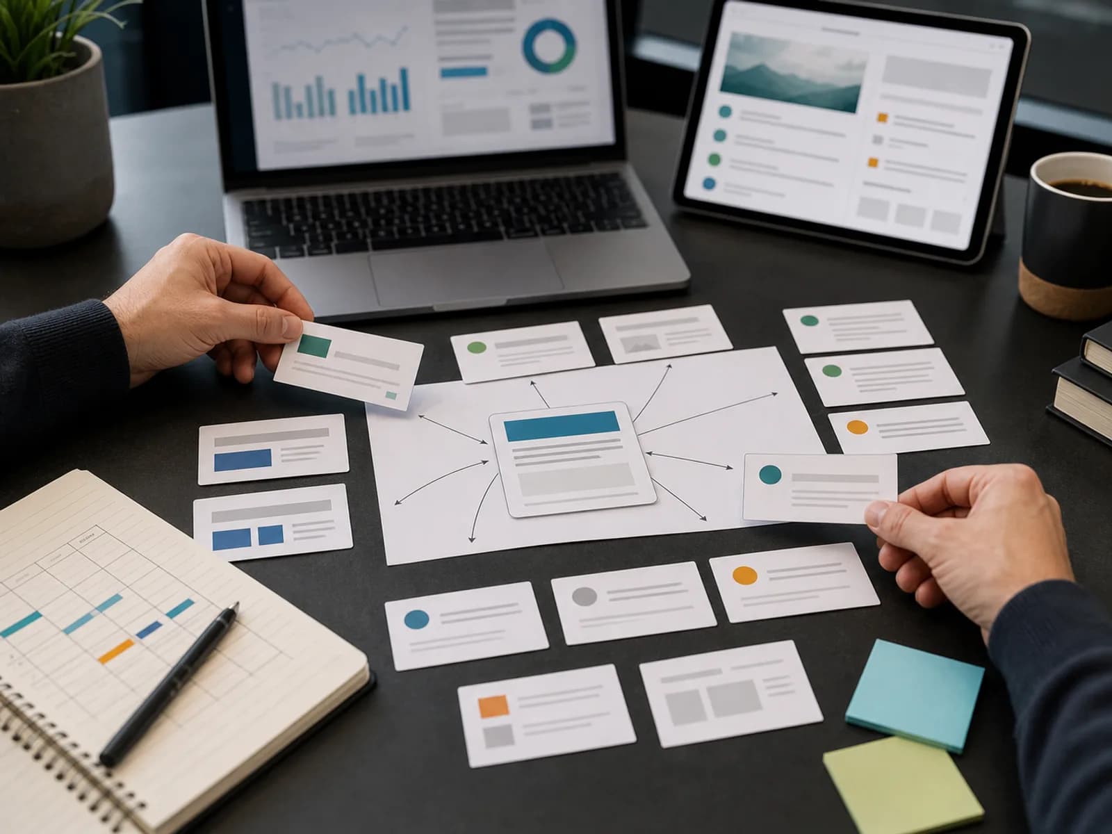 Content-Strategie mit Themenclustern, Briefings und KI-Zitierfähigkeit